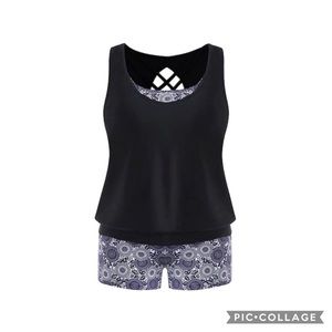 Rosegal 3 Piece Swimsuit - Midnight Blue